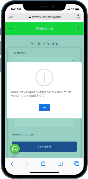 Marus Data App Screenshot